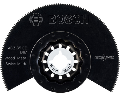 Bosch Starlock BIM segmentové řezy W+M ACZ 85 EB
