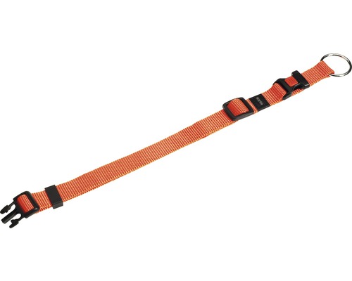 Obojek Karlie Art Sportiv Basic plynule nastavitelný vel. M 20 mm 40 – 55 cm oranžový