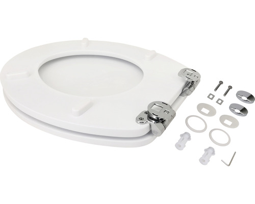 WC sedátko s upevňovacím materiálem