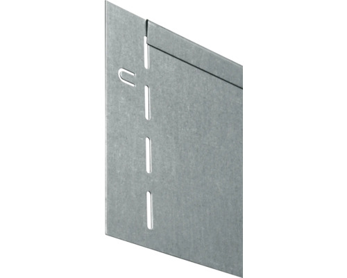 Kovový úhelník s drážkami