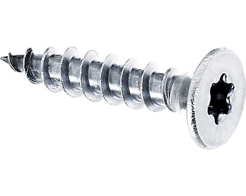 Kovový šroub s pohonem Torx a zápustnou hlavou