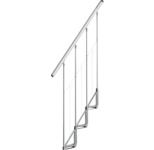 Kovové schodišťové zábradlí s lanovou výplní pro vnitřní použití