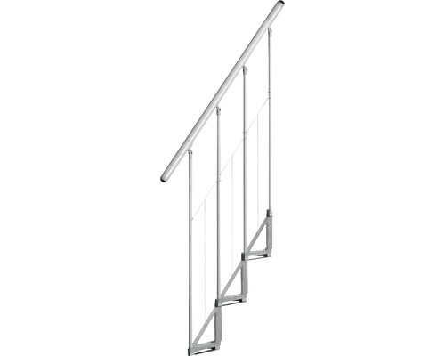 Zábradlí pro venkovní schody Pertura Theris 1 m Kovové schodišťové zábradlí s lanovou výplní pro vnitřní použití