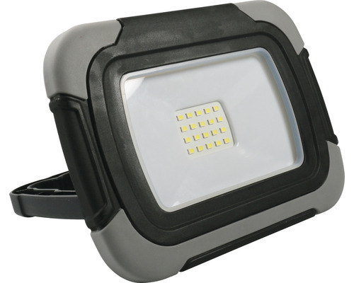 LED pracovní reflektor IP54 10W 700lm 6500K černý/šedý