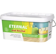 Barva univerzální ETERNAL Mat Revital k obnovování starých nátěrů 2,8 kg 201 bílý, ekologicky šetrné-thumb-0
