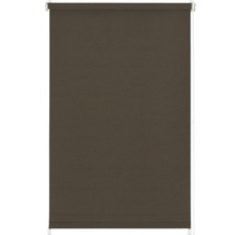 Roleta s postranním upevněním bez vrtání uni čokoládově hnědá 75x150 cm vč. univerzálních nosníků