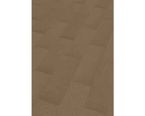 Hnědý bitumenový šindel obdélníkového tvaru