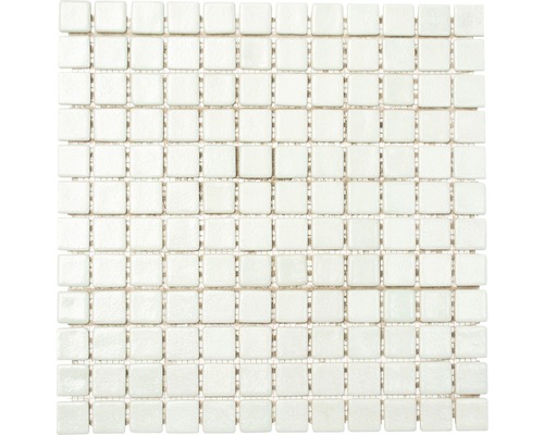 Skleněná mozaika GM AS 1010 30,5x32,5 cm bílá