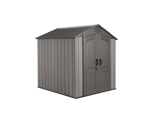 Plastový zahradní domek s dvoukřídlými dveřmi