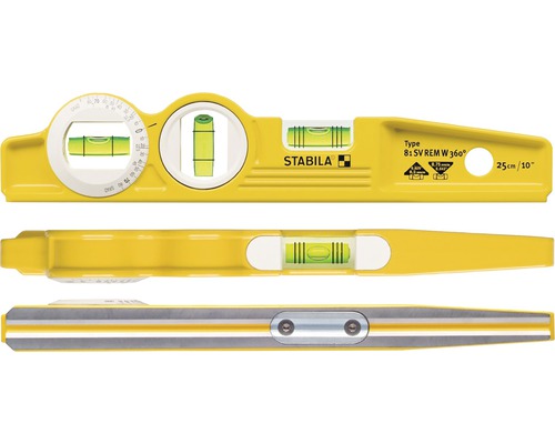 Vodováha Stabila, délka 25 cm, pro přesné vyrovnání