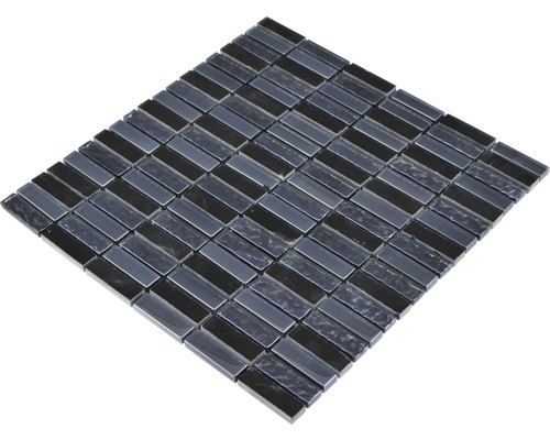 Skleněná mozaiková dlaždice, obdélníková