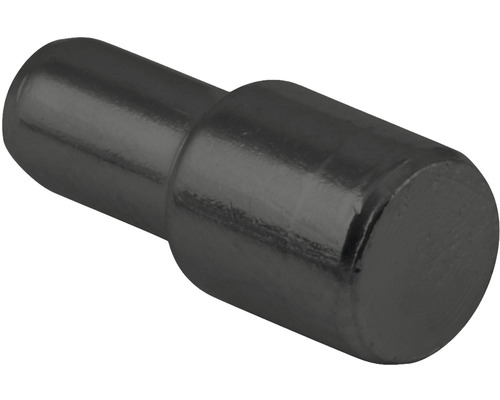 Podpěrka polic Ø 5/8mm, plast, černá, 20 ks v balení