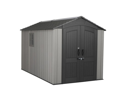 Zahradní bouda s dvoukřídlými dveřmi a oknem