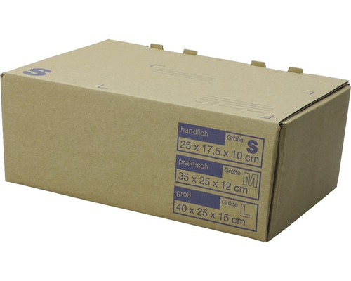 Zásilkový karton Cargo Point 250 x 175 x 100 mm Stěhovací krabice z lepenky s rozměry