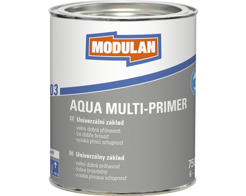 Univerzální základ Modulan Aqua Multi-Primer RAL7001 Šedostříbrná 750 ml