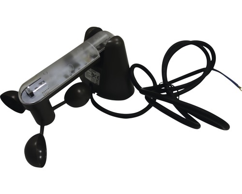 Senzor větru pro měření rychlosti větru