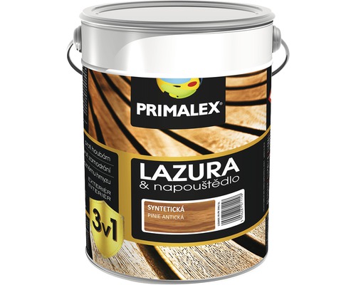 Lazura na dřevo PRIMALEX 3v1 pinie antická 5 l-0