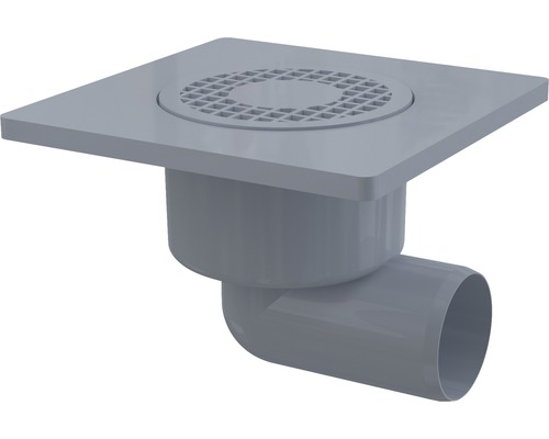 Čtvercový podlahový odtok se sifonem