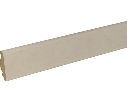 Soklová lišta Skandor javor 37427 FU60L 19x58x2400 mm Dřevěná soklová lišta