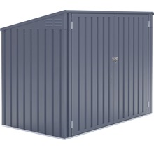 Přístřešek na popelnice WESTMANN 2 plechový 172 x 100 x 131 cm antracit