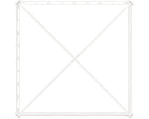 Regálová konstrukce pro modulární regálový systém