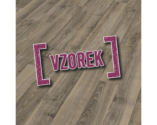 Vzorek podlahové krytiny s dřevěným vzhledem