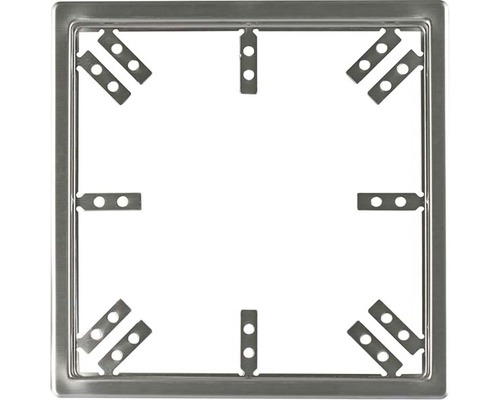 Čtvercový kovový rám pro podlahový odtok