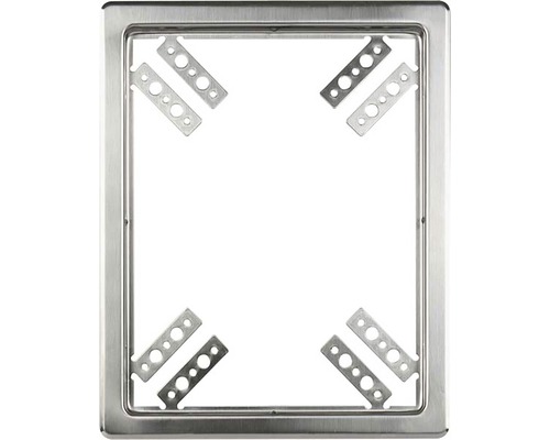 Kovový montážní rám s montážními otvory