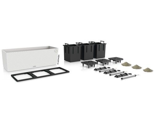 Komponenty pro květináč se zavlažovacím systémem