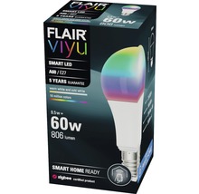 LED žárovka Flair ViYu E27 9,5W/60W 806lm 1800-6500K kompatibilní se SMART HOME by hornbach-thumb-5
