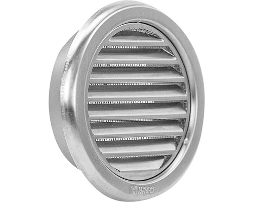 Kulatý kovový větrací otvor s lamelami