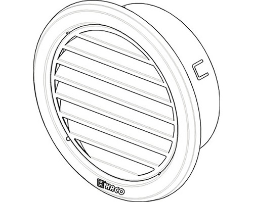 Kulatý talířový ventil pro ventilaci