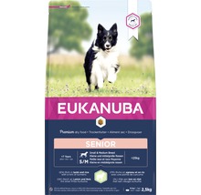 Eukanuba Senior suché krmivo pro malá a střední plemena psů od 7 let, balení 2,5 kilogramu