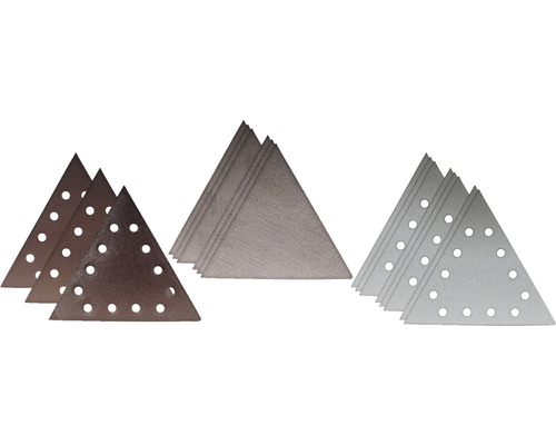 Sada trojúhelníkového brusného papíru pro broušení
