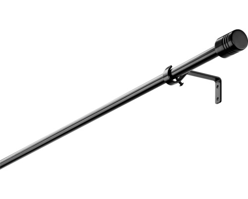 Garnýž černá 100-200 cm Ø 13/16 mm Garnýž černá 100-200 cm Ø 13/16 mm