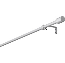 Záclonová tyč válec, bílá, Ø 16 mm, vytahovací 200-300 cm-thumb-0