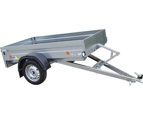 Jednoosý přívěs z kovu