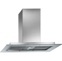 Nerezová a skleněná digestoř