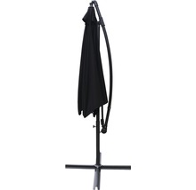 Slunečník Le Mans Garden Place Ø 300 cm antracitový