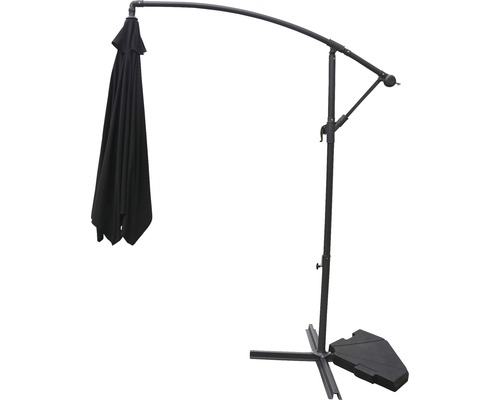 Výkyvný slunečník se stojanem pro venkovní použití