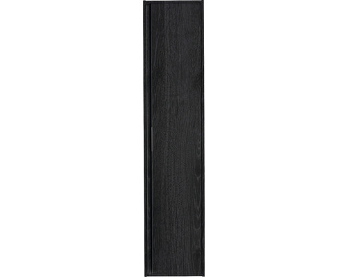 Koupelnová skříňka vysoká Sanox Porto dub černý 35 x 160 x 27 cm