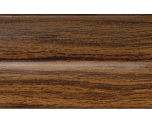 PVC podlahová lišta 012/031 dřevo -ořech (metráž)