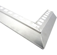 Lišta ALU balkonový profil 50x50 mm šedá-thumb-1