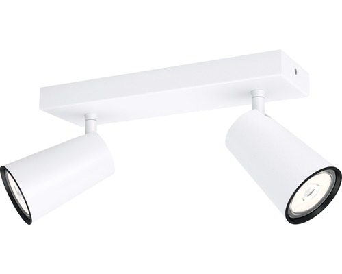 LED bodové osvětlení Philips 50572/31/PN PAISLEY GU10 2x3,5W 2x360lm 2700K bílé