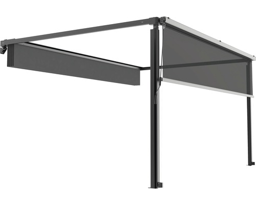 Pergola s výsuvnou sluneční ochranou
