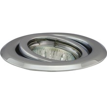 Vestavné bodové svítidlo z kovu s otočnou hlavou lampy
