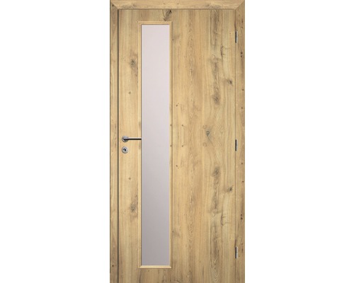 Interiérové dveře Solodoor Zenit 22 prosklené 80 P dub natur