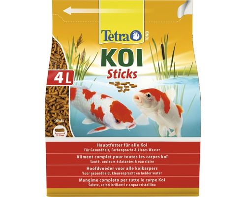 Tetra Koi Sticks hlavní krmivo pro všechny Koi ve 4litrovém balení