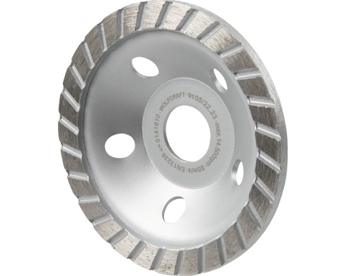 Diamantový brusný kotouč Wolfcraft Ø 105 x 22,2 mm Diamantový brusný kotouč Wolfcraft Ø 105 x 22,2 mm