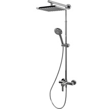Sprcha Duschmaster Schulte Rain s jednopákovou směšovací baterií, hlavová sprcha hranatá (D9621 02)-thumb-0